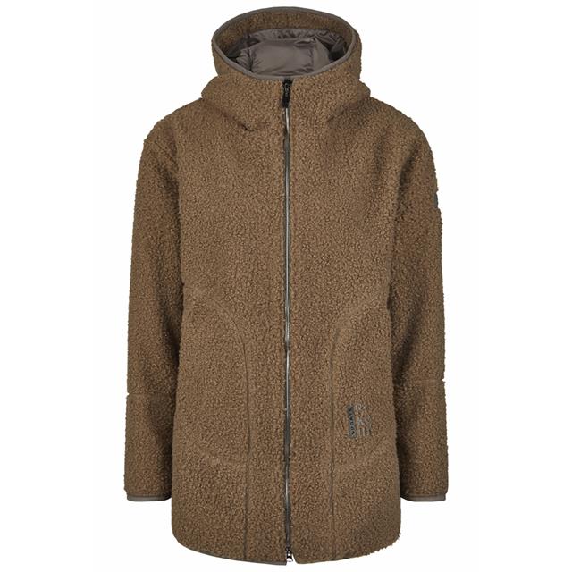 Jas Pikeur Sports Teddy Fleece Bruin-grijs