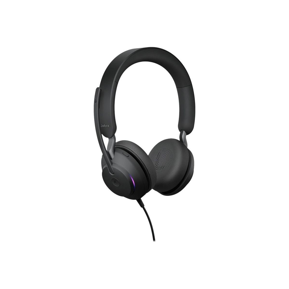 Jabra Evolve2 40 SE USB-C MS stereoheadset (sort)