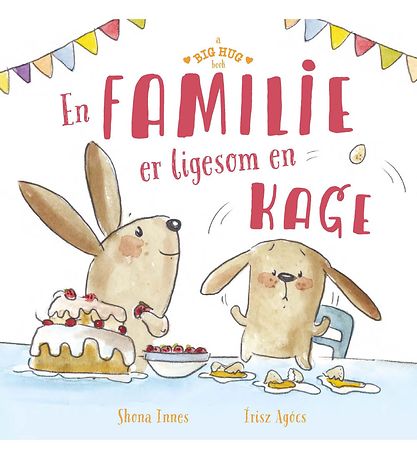 A BIG Hug Book Buch - Eine Familie ist wie ein Kuchen - Dänisch