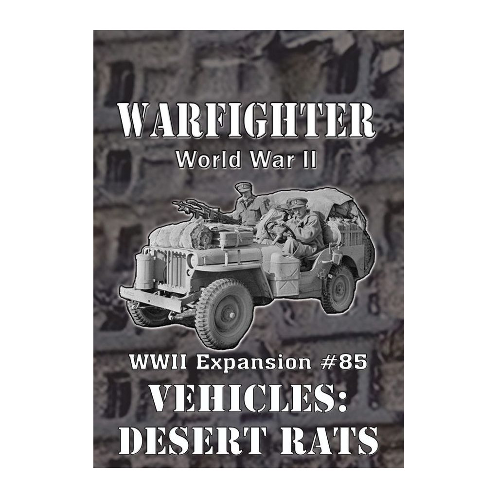 Warfighter WWII Expansion 85 - Desert Rats (Vehicles)