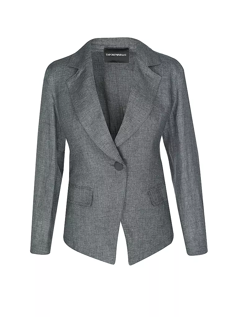 EMPORIO ARMANI Leinenblazer  grün