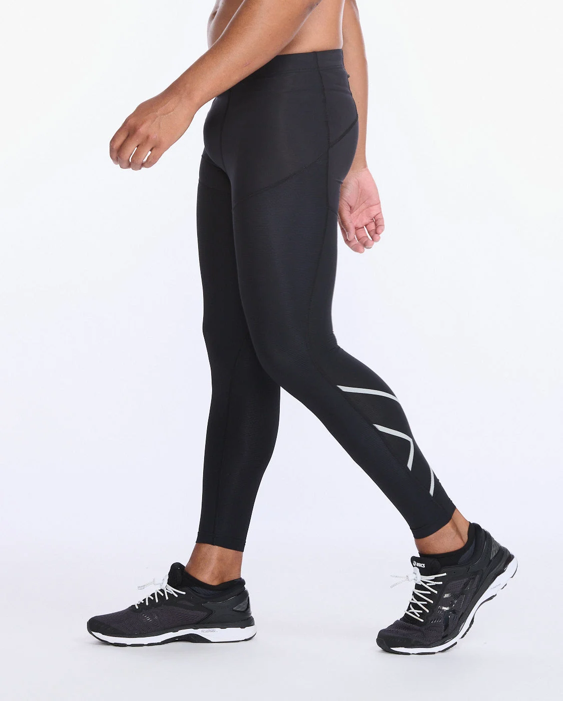 2XU Aero Vent Comp Tights Black\/Silver Reflective