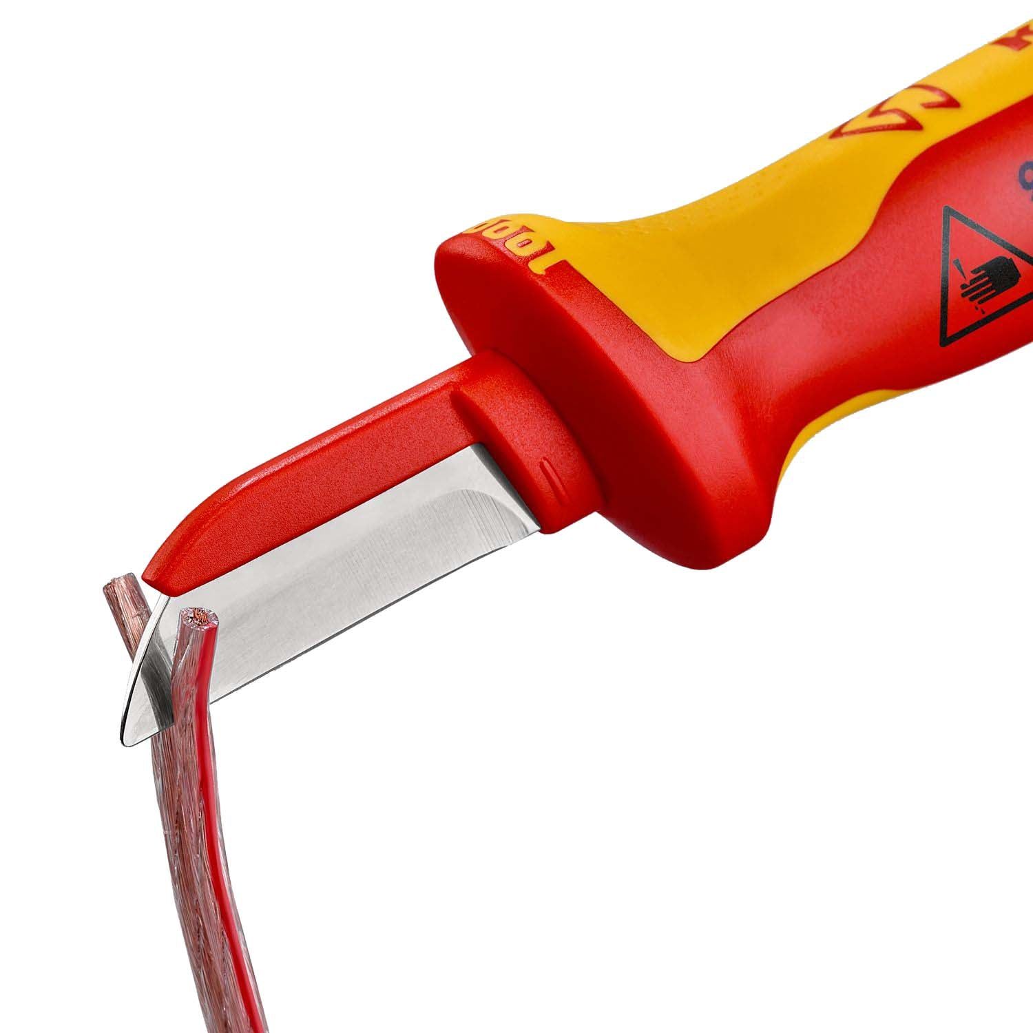 Knipex 98 54 Kabelmes Recht beschermd mes 190mm VDE