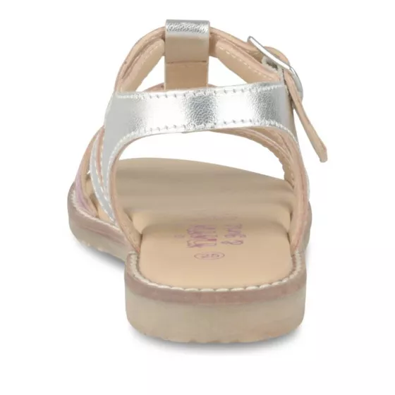 Sandales METALLISE NINI & GIRLS CUIR