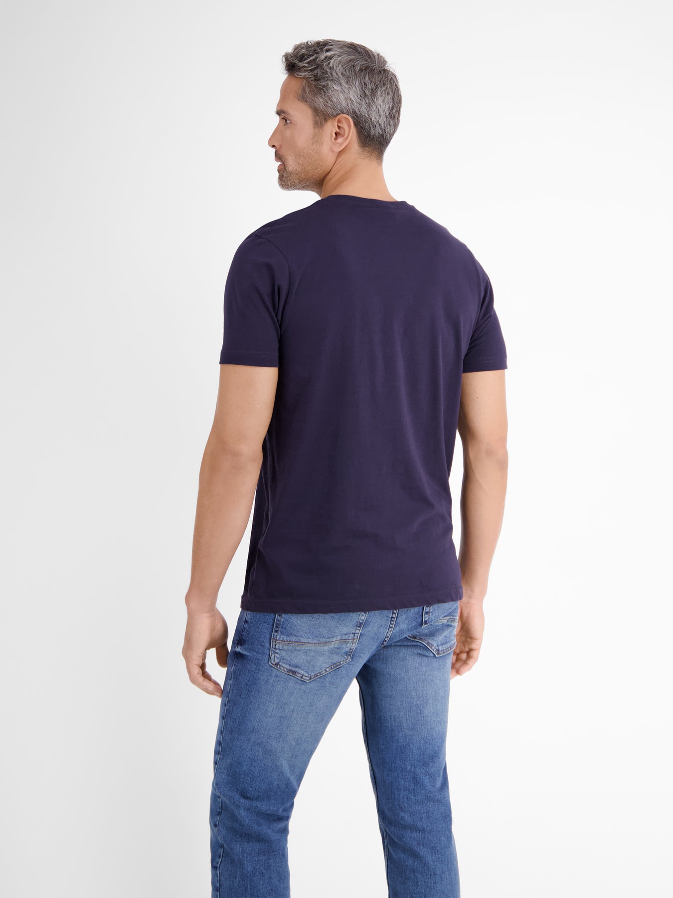 Doppelpack T-Shirt für Herren, Rundhals in Premium Baumwollqualität