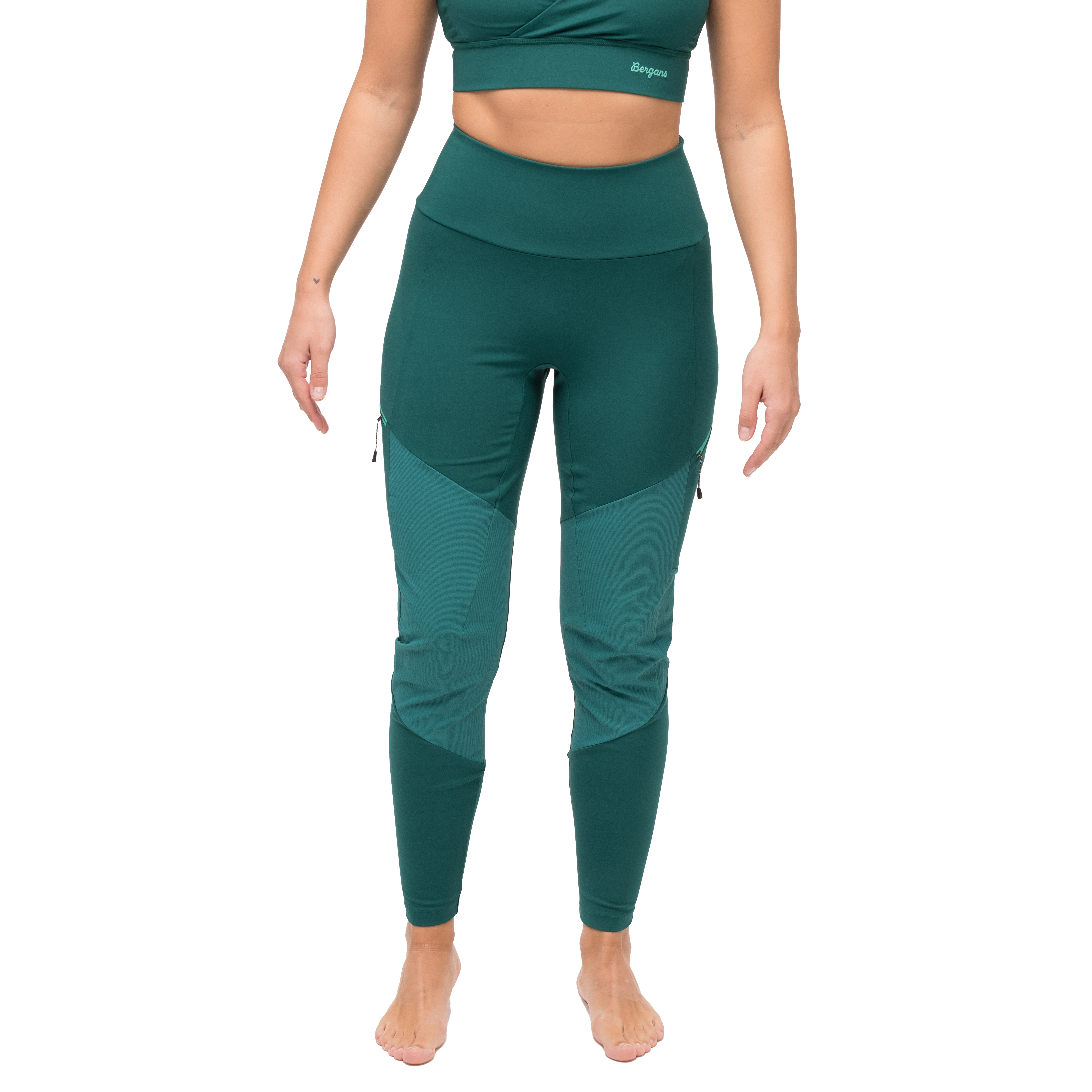 Tind Vertical Rock Tights Dame Malachite Green