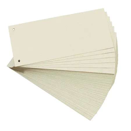 Herlitz Trennstreifen Manila-Karton, chamois, 100 Stk.