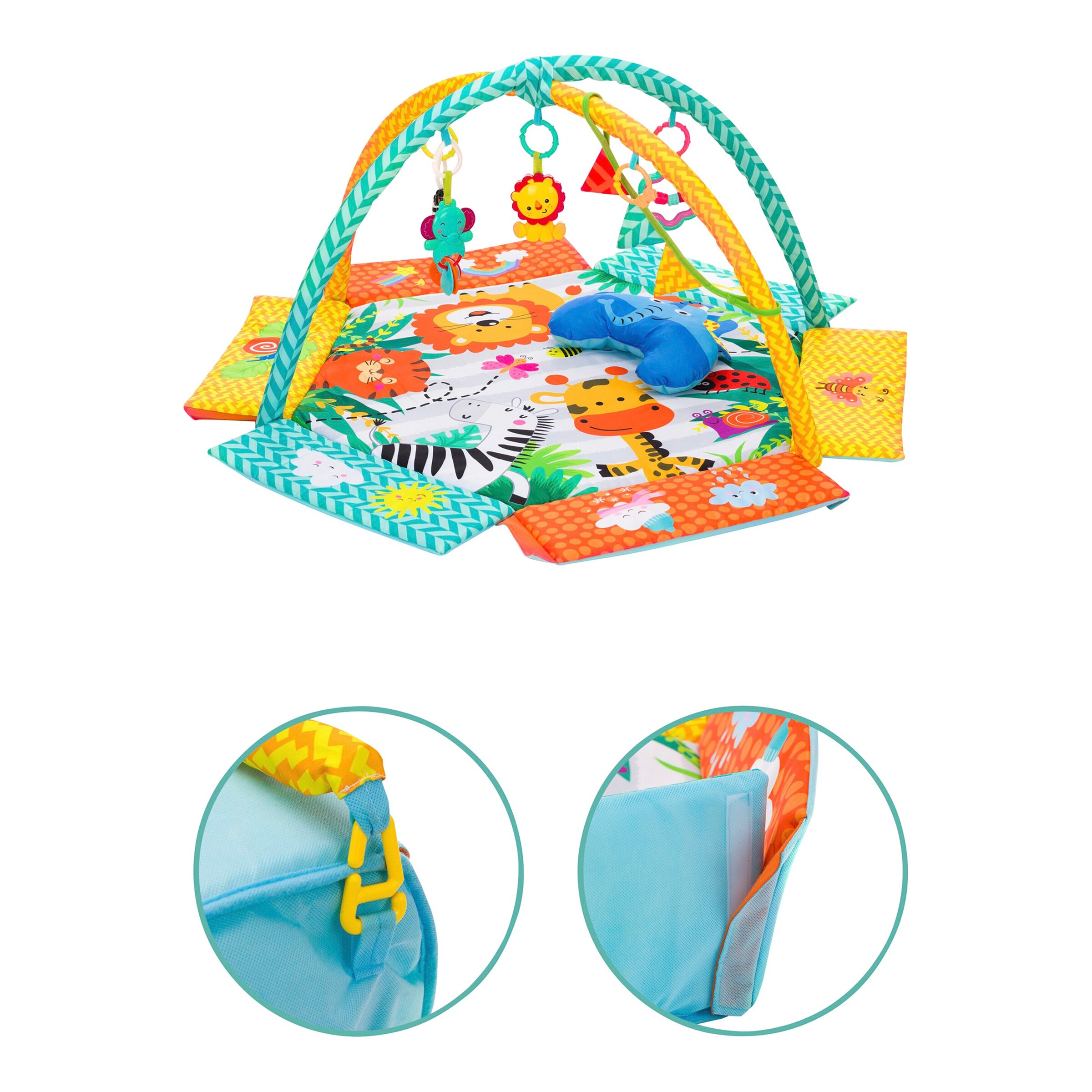 Fillikid Spielbogen mit Decke & Bällen