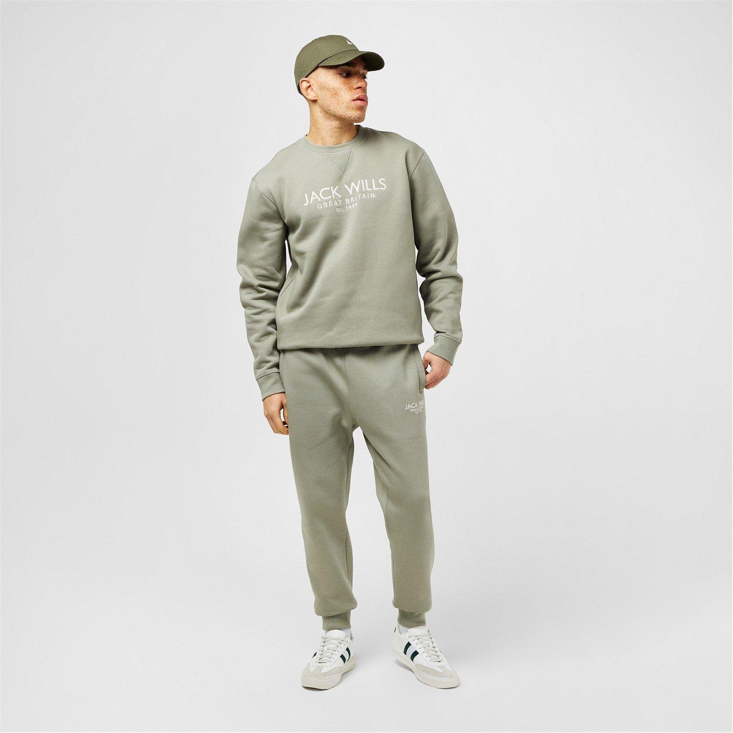 Jack Wills JW Haydor Logo Joggers Mens