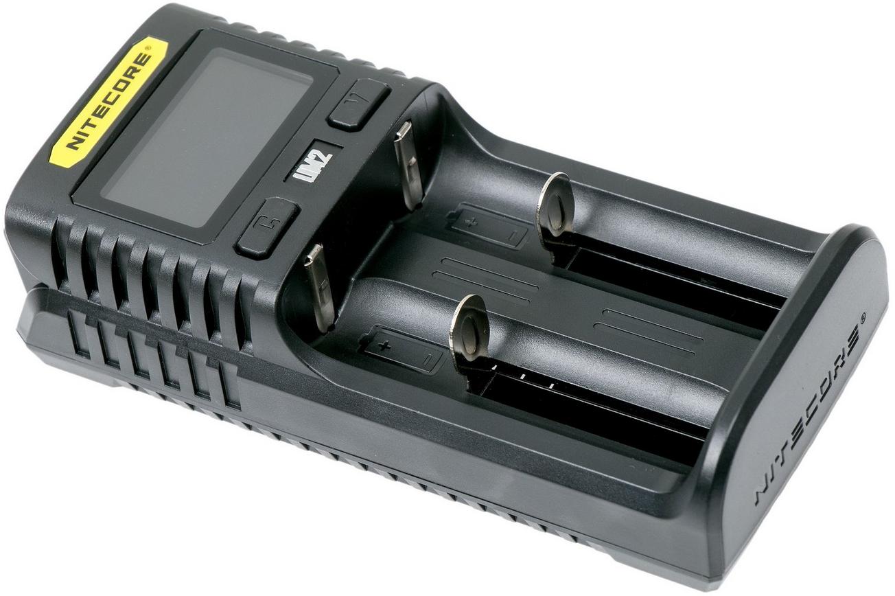 Nitecore UM2 batterijlader voor o.a. 18650 accu's