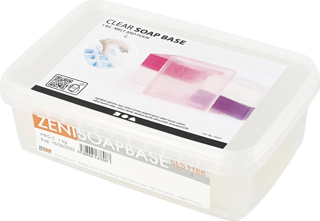 Sæbemasse - Klar - 1 KG