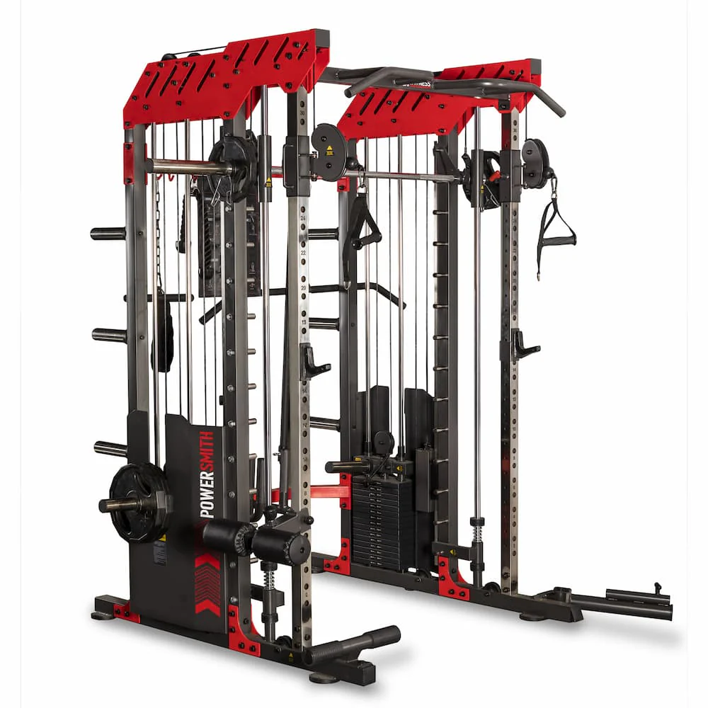 BH FITNESS Power Smith G145 avec poids