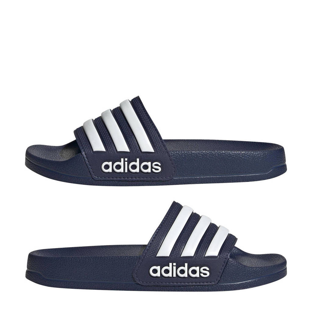 adidas Adilette Shower slippers donkerblauw/wit