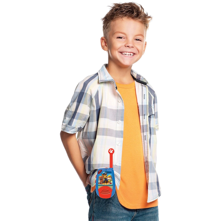 LEXIBOOK Paw Patrol zwei Walkie-Talkies bis zu zwei Kilometer mit Gürtelclip