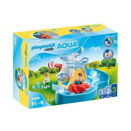PLAYMOBIL® 70268 1.2.3 Aqua Wasserrad mit Karussell