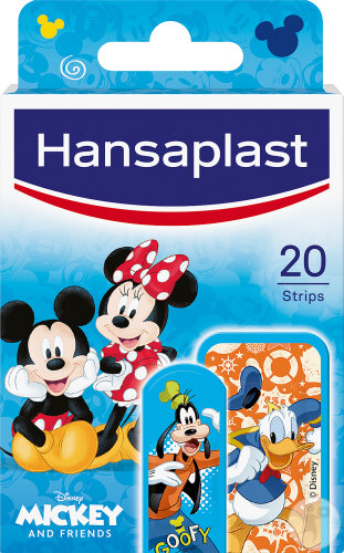 Hansaplast Mickey Mouse Pansement Enfants 20 Pièces