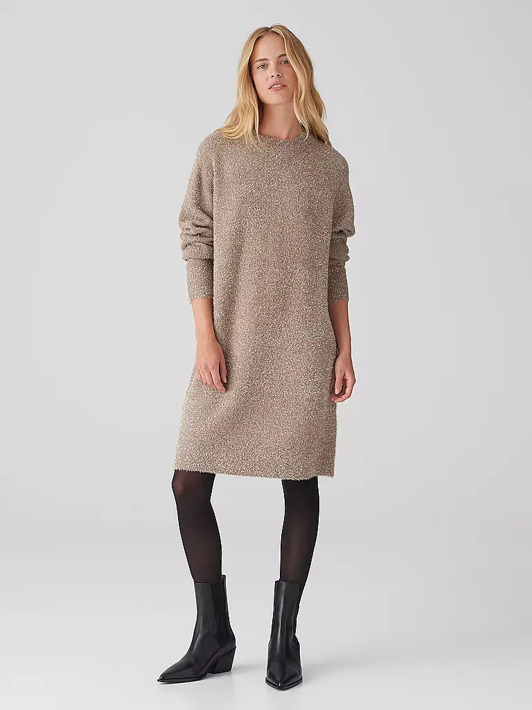 OPUS Minikleid WALETTA camel