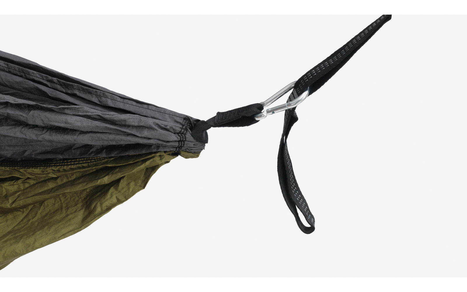 Easy Camp Hängematte grün inkl. Tragetasche / Karabiner / Schlingen 270 x 140 cm