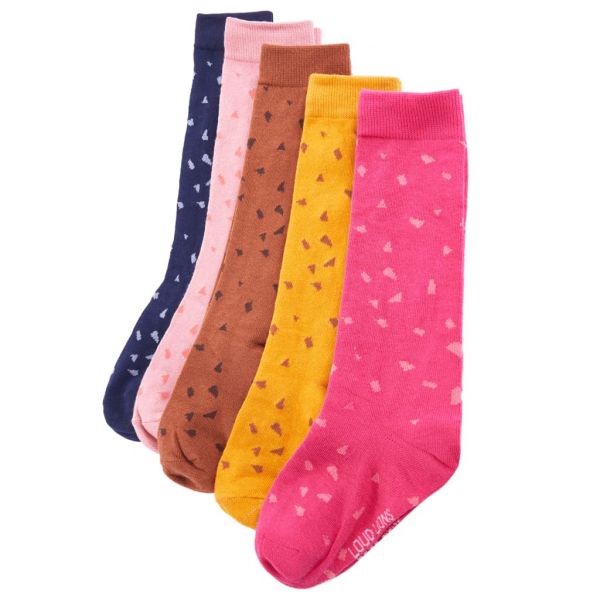 vidaXL Meias para Criança 5 Pares UE 23-26 - 14962