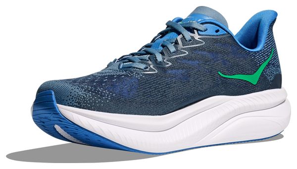 Chaussures Running Hoka Mach 6 Bleu/Blanc Homme