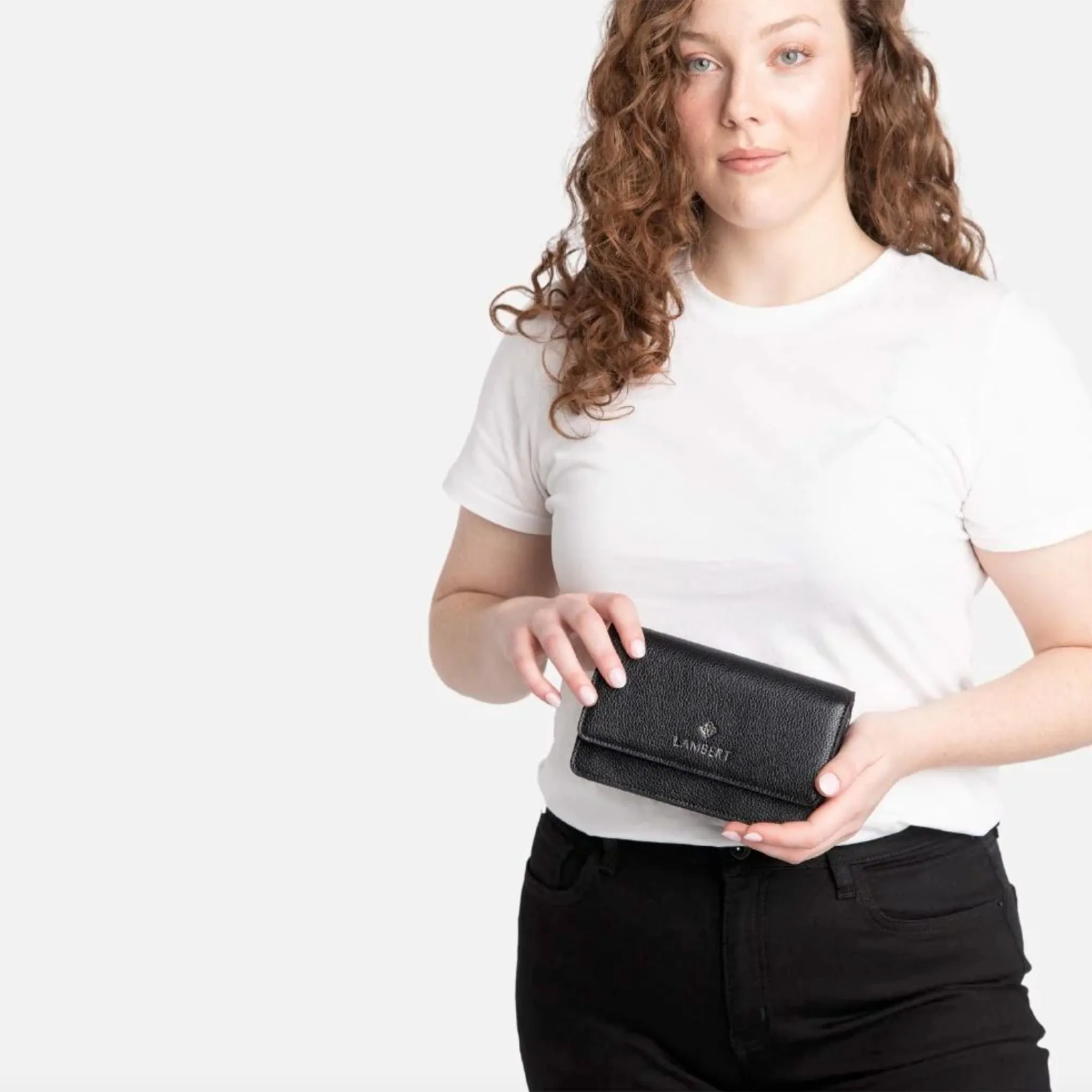 Lambert Portefeuille Tina - Noir