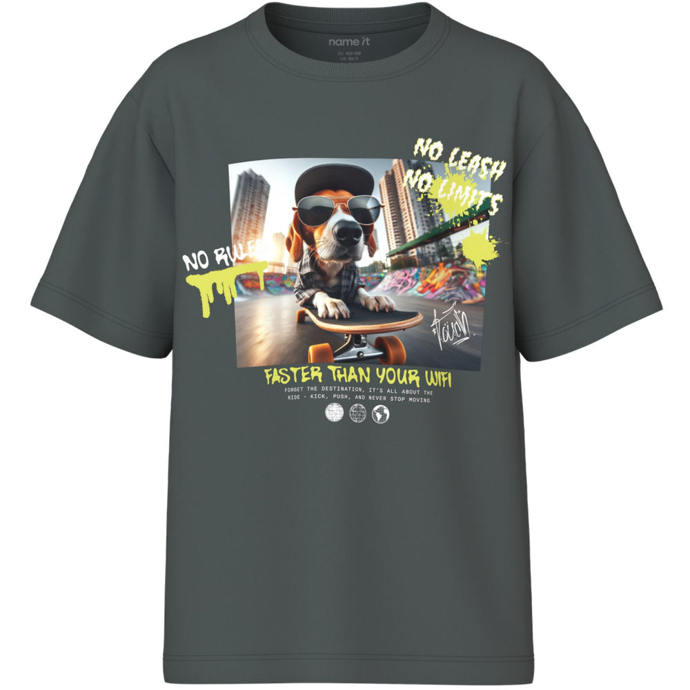 Køb Name It Urban Chic Skatter Dog Nkmvoto Ss Nreg Top