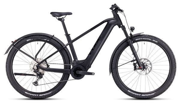 VTT Électrique Semi-Rigide Cube Reaction Hybrid SLX 750 Allroad Shimano Deore/XT 12V 750 Wh 27.5'' Noir Reflex