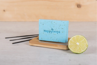 HappySoaps Bergamot & Wierook Body Wash Bar 100GR