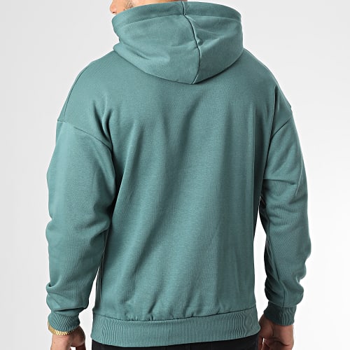 Sweat Capuche LL696 Bleu Canard Réfléchissant