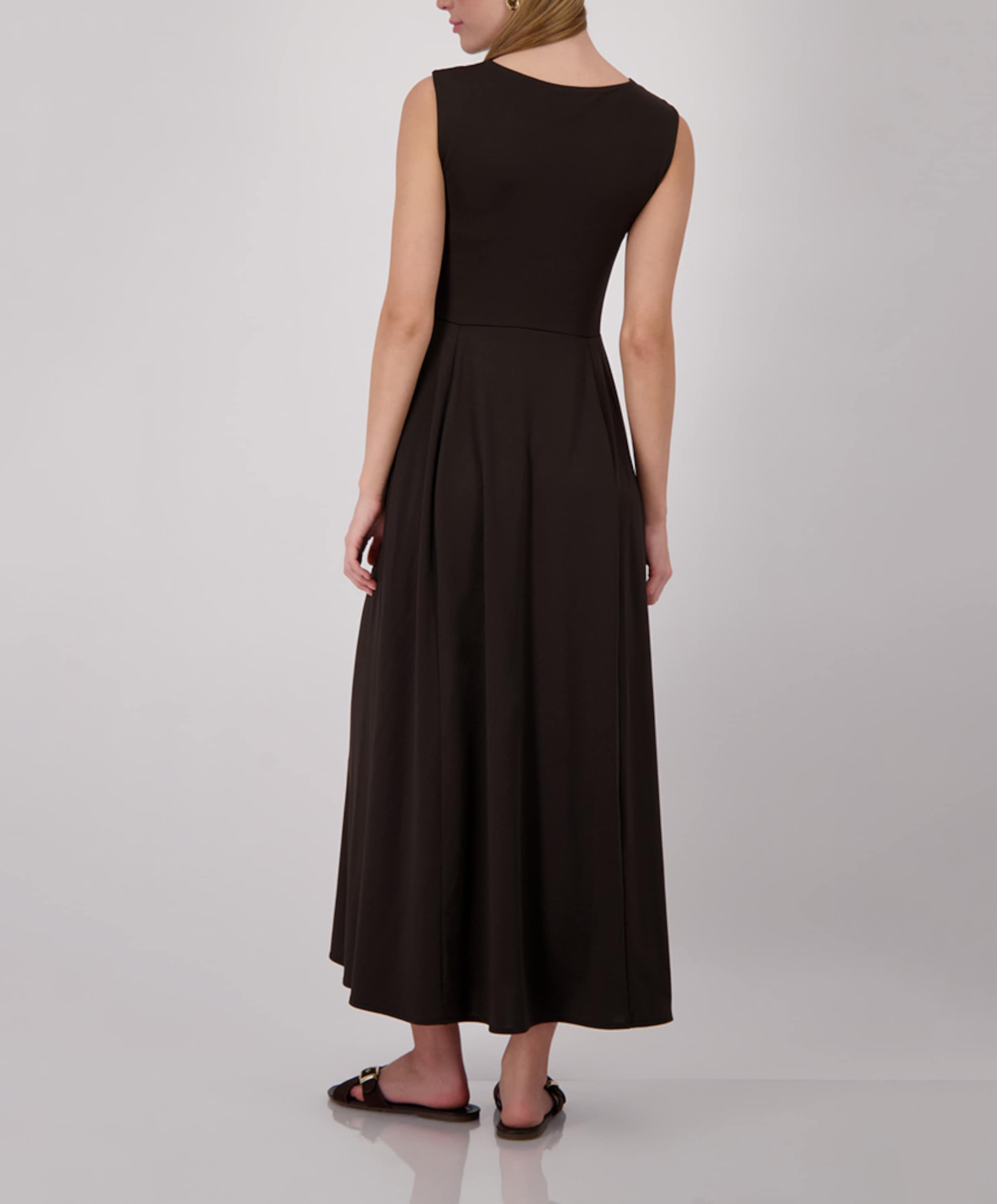 Monari Dames jurk bruin