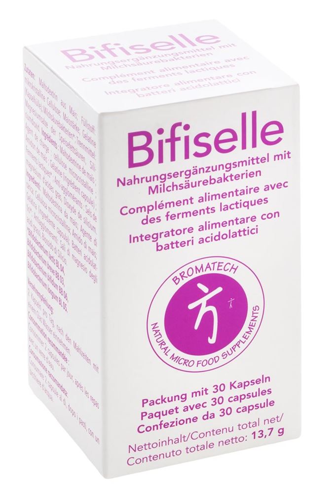 BIFISELLE BROMATECH<br>30 Stück, Dose, Hartkapsel