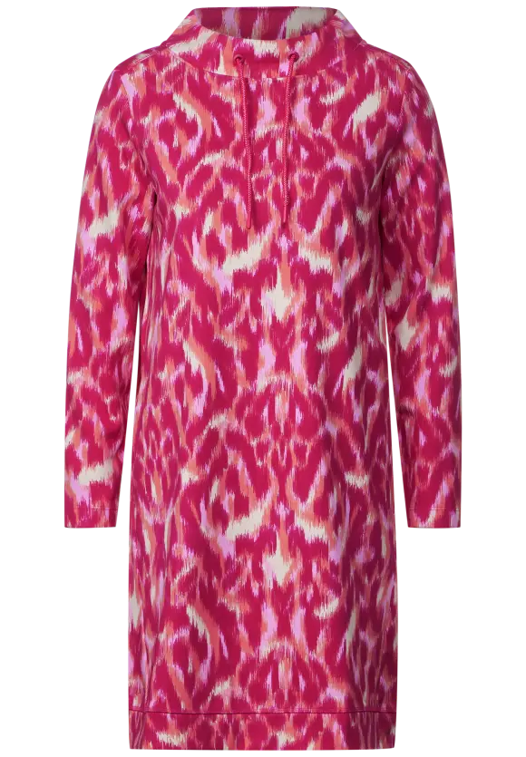 Stehkragen Kleid - pink sorbet