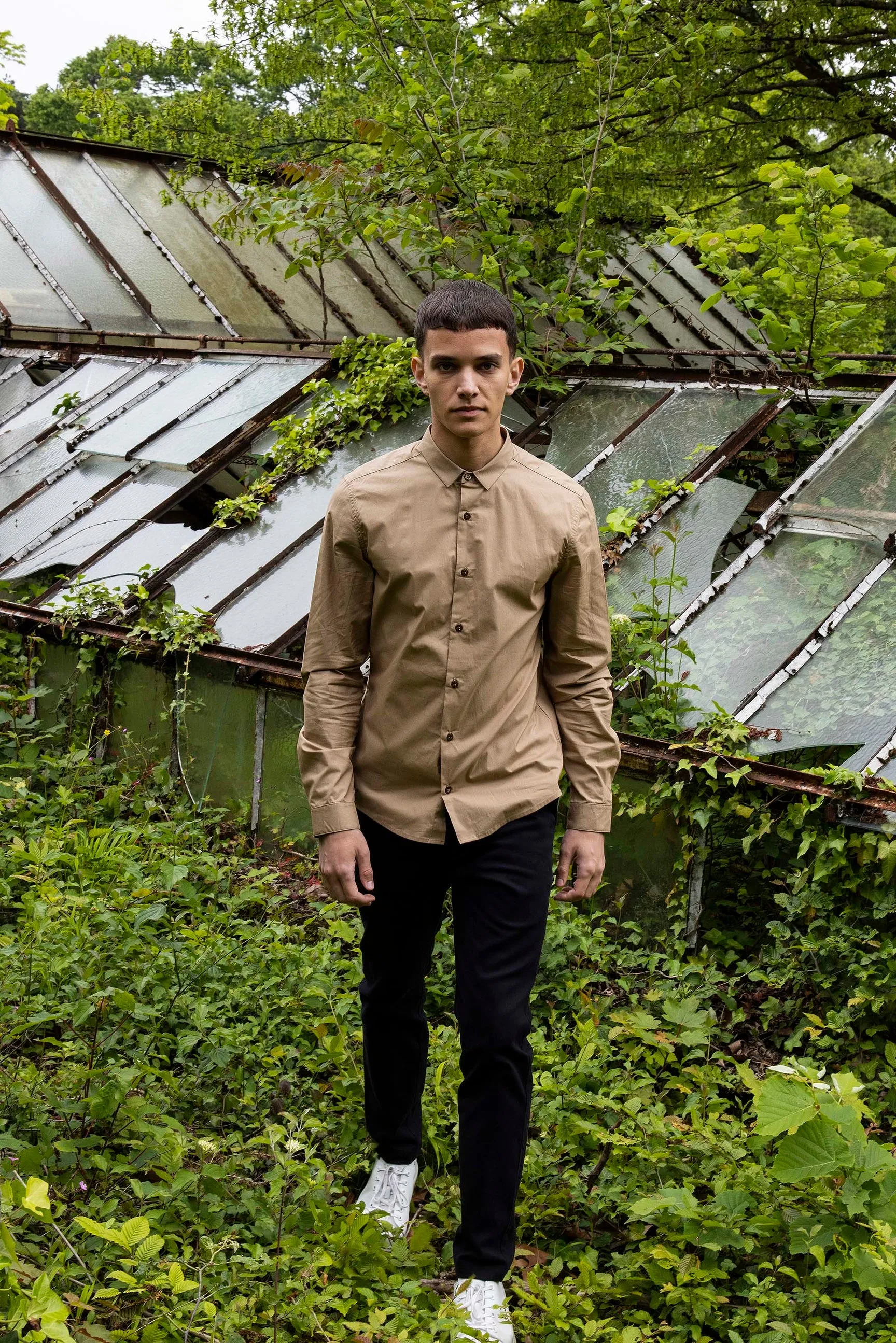 Chemise Farfan ajustée et élégante Misericordia