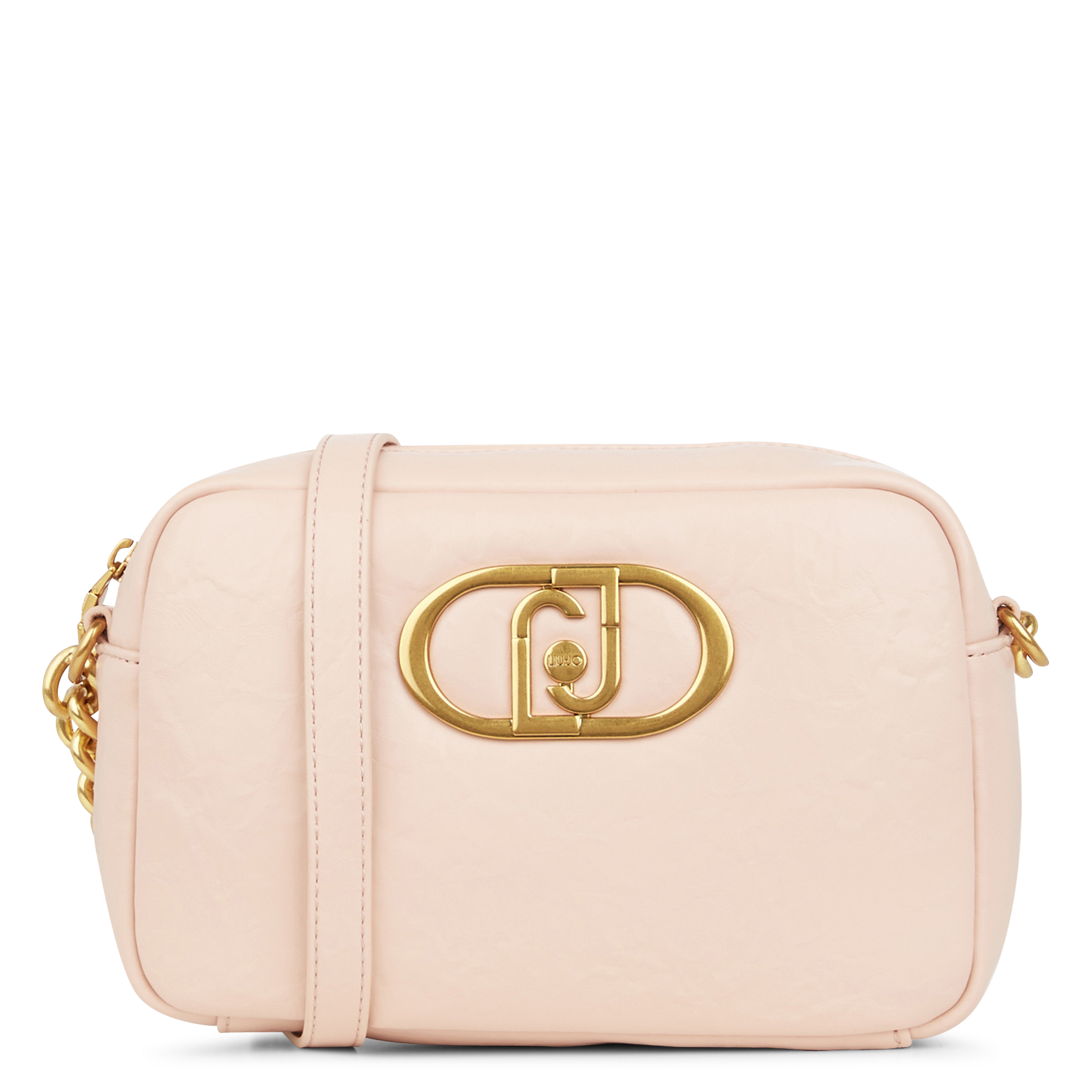 Sac bandoulière effet cuir | Rose