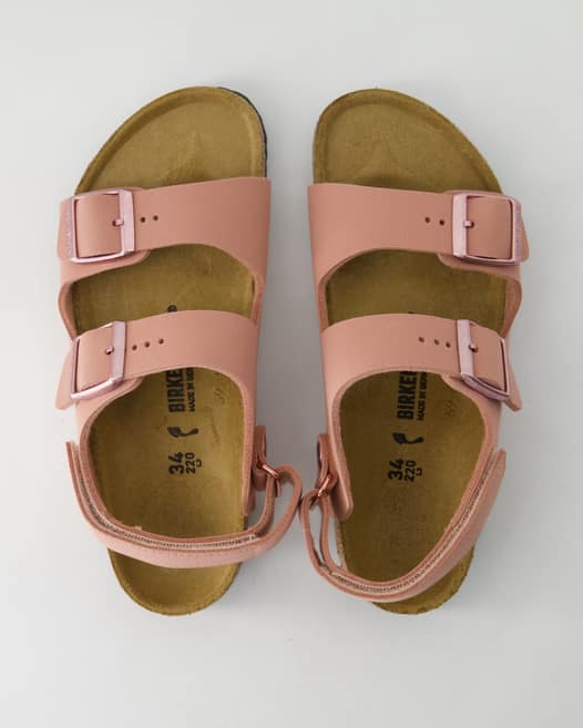 Birkenstock Milano AS Kids Sandalen in Rosa