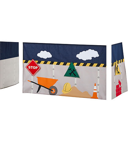 Hoppekids Forh?ng Til Halvh?j Seng - 70x160 cm - Construction