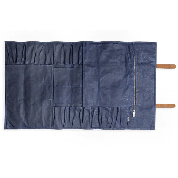 Trousse Wusaki 16 places effet bleu denim Wusaki