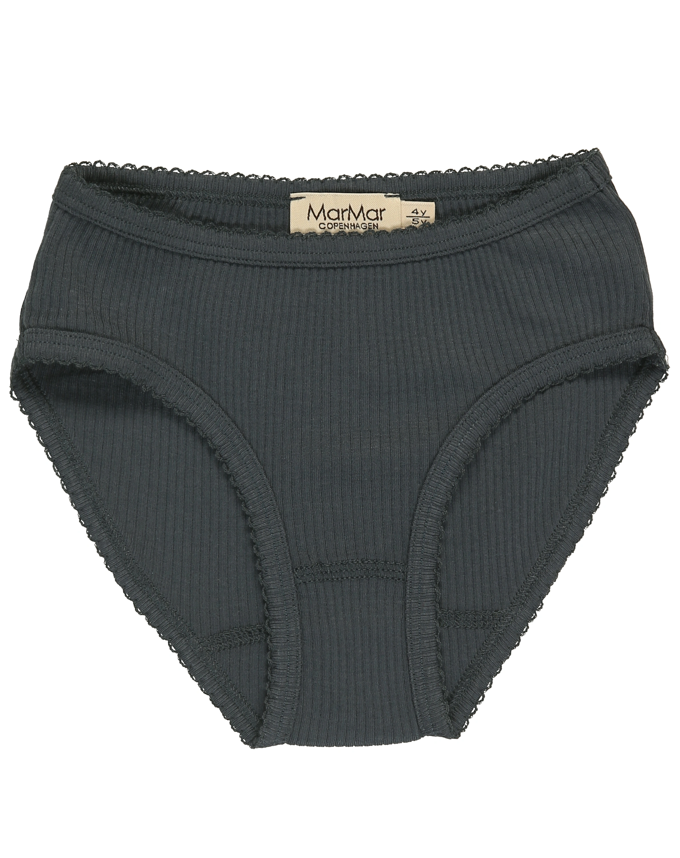 Mädchen-Panties RIB 2er-Set in blue