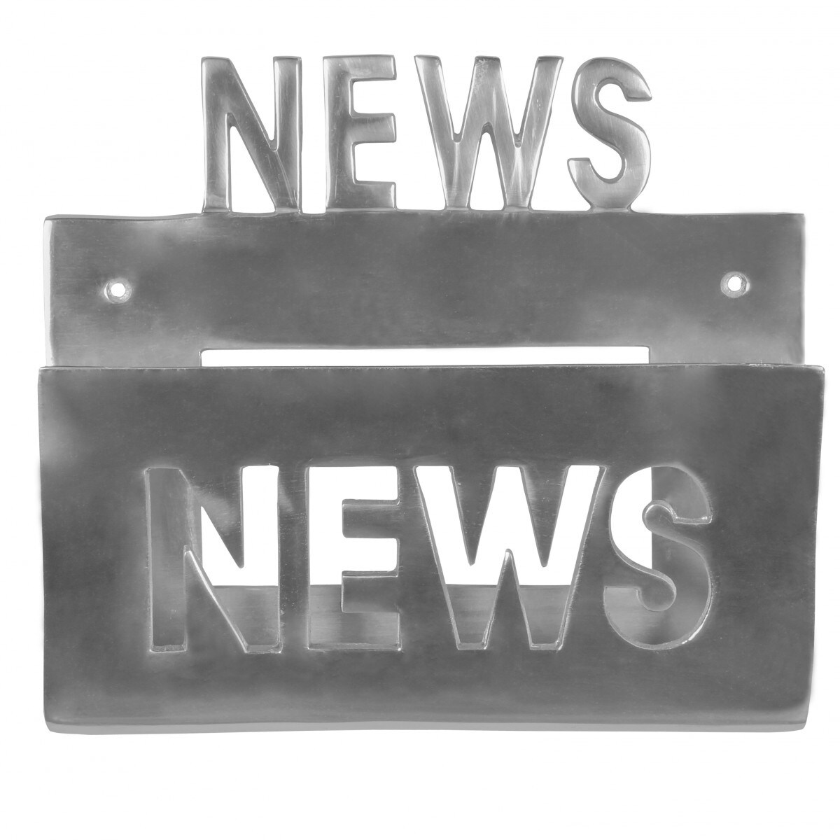 Zeitungsständer Wand Zeitungshalter Zeitschriftenhalter Alu-minium hängend