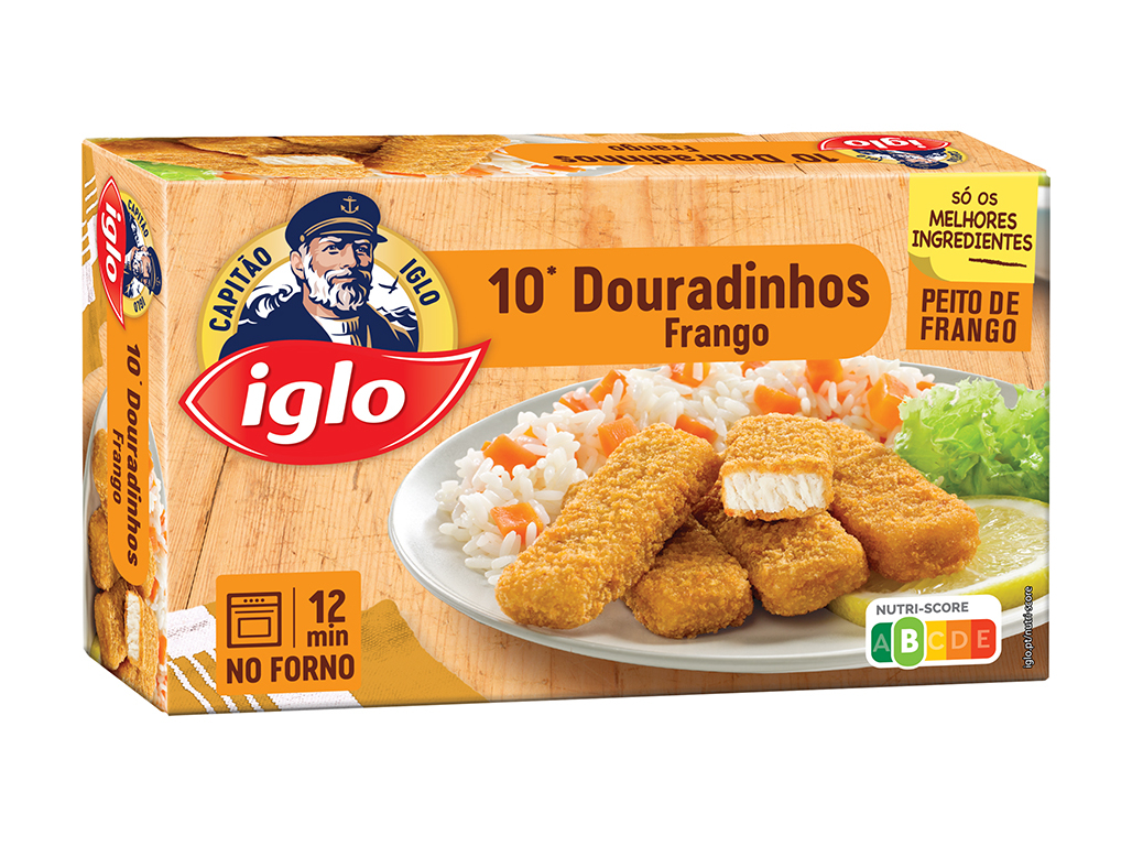 DOURADINHOS IGLO FRANGO 10UN 250G