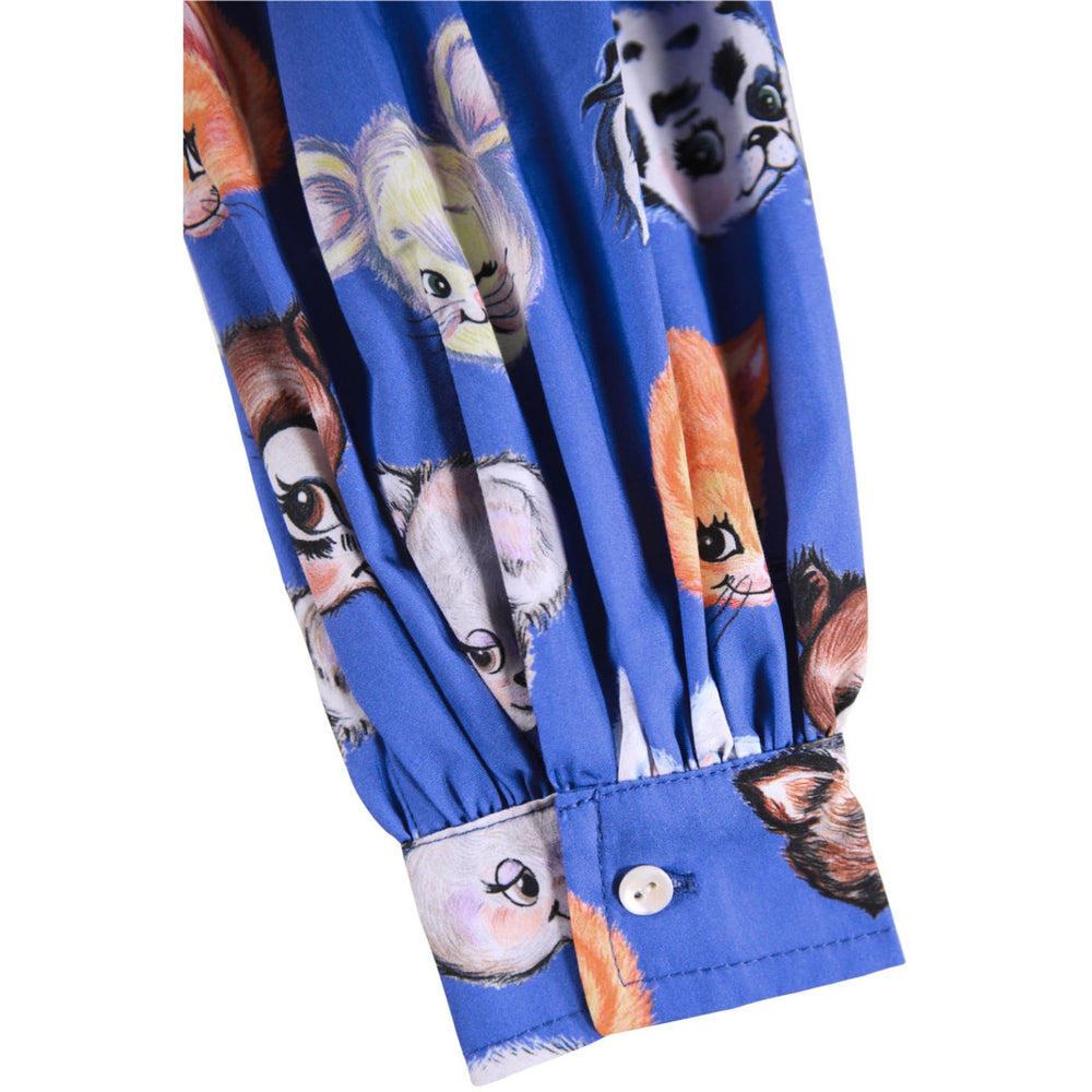 Køb Molo Violet Blue Cleo Kjole LS