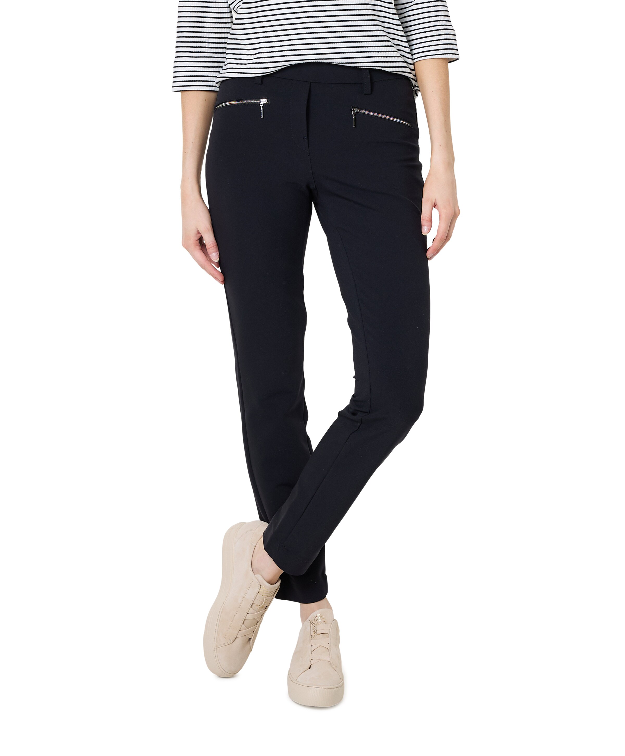 Gardeur Pull On Slim dames broek zwart