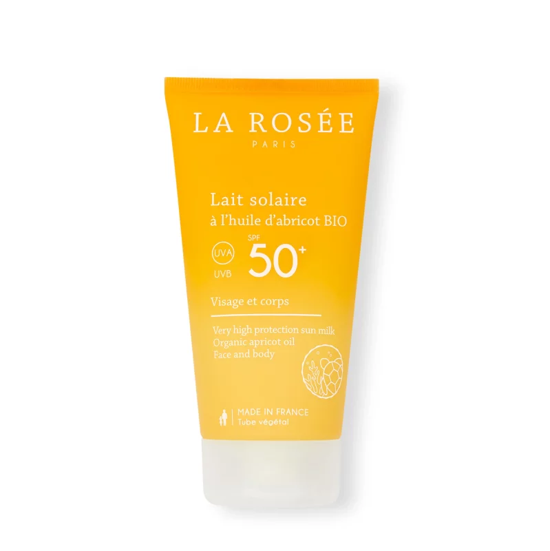 Lait Solaire À L'huile D'abricot Bio SPF 50 - 150ml