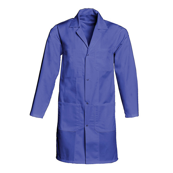 Blouse homme manches longues polycoton bleu Bugatti, taille 44 / 46