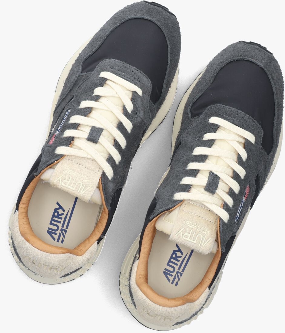 grijze autry lage sneakers reelwind low man