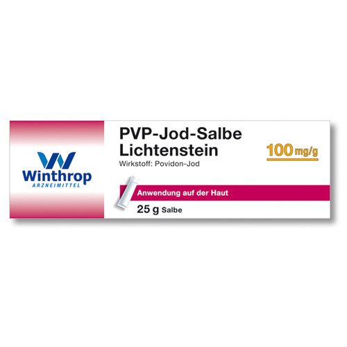 PVP-Jod-Salbe Lichtenstein 100 mg/g