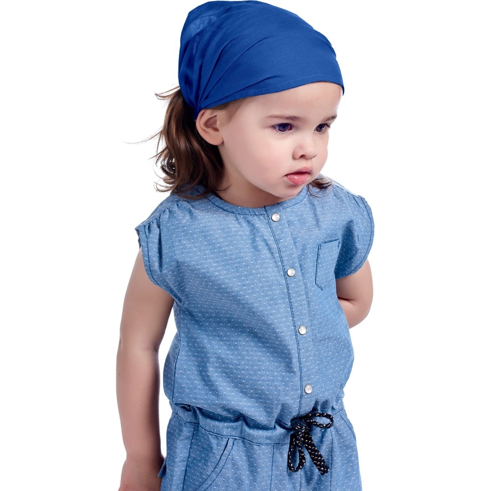 Bandeau Fichu Bébé Bleu Navy