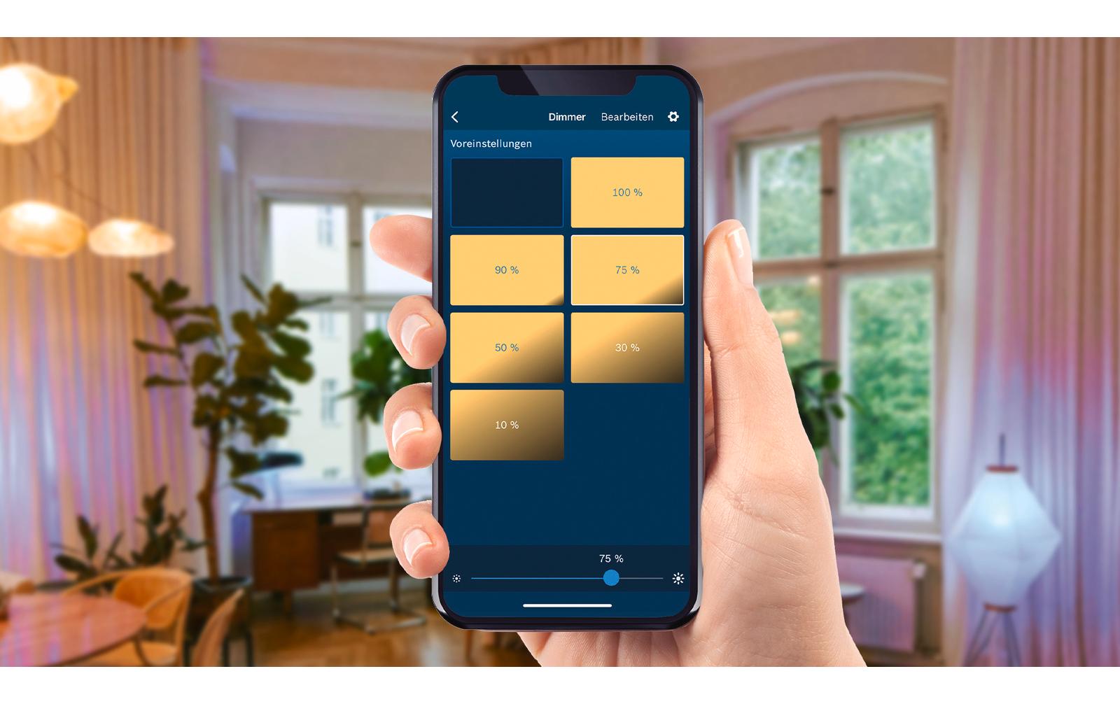 Smart Home Dimmer - WeissIntelligenter Smart Home Dimmer