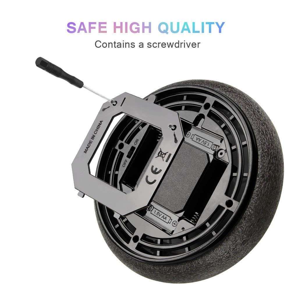 Air Power Fussball Kinder Spielzeug Schwebender Indoor Hover Soccer Ball mit LED Beleuchtung (Batteriebetrieben)