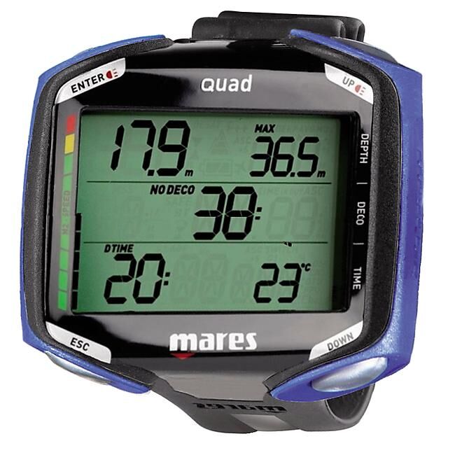 MARES - PACK QUAD + INTERFACE DIVE LINK 2 + CRUISE DIVER